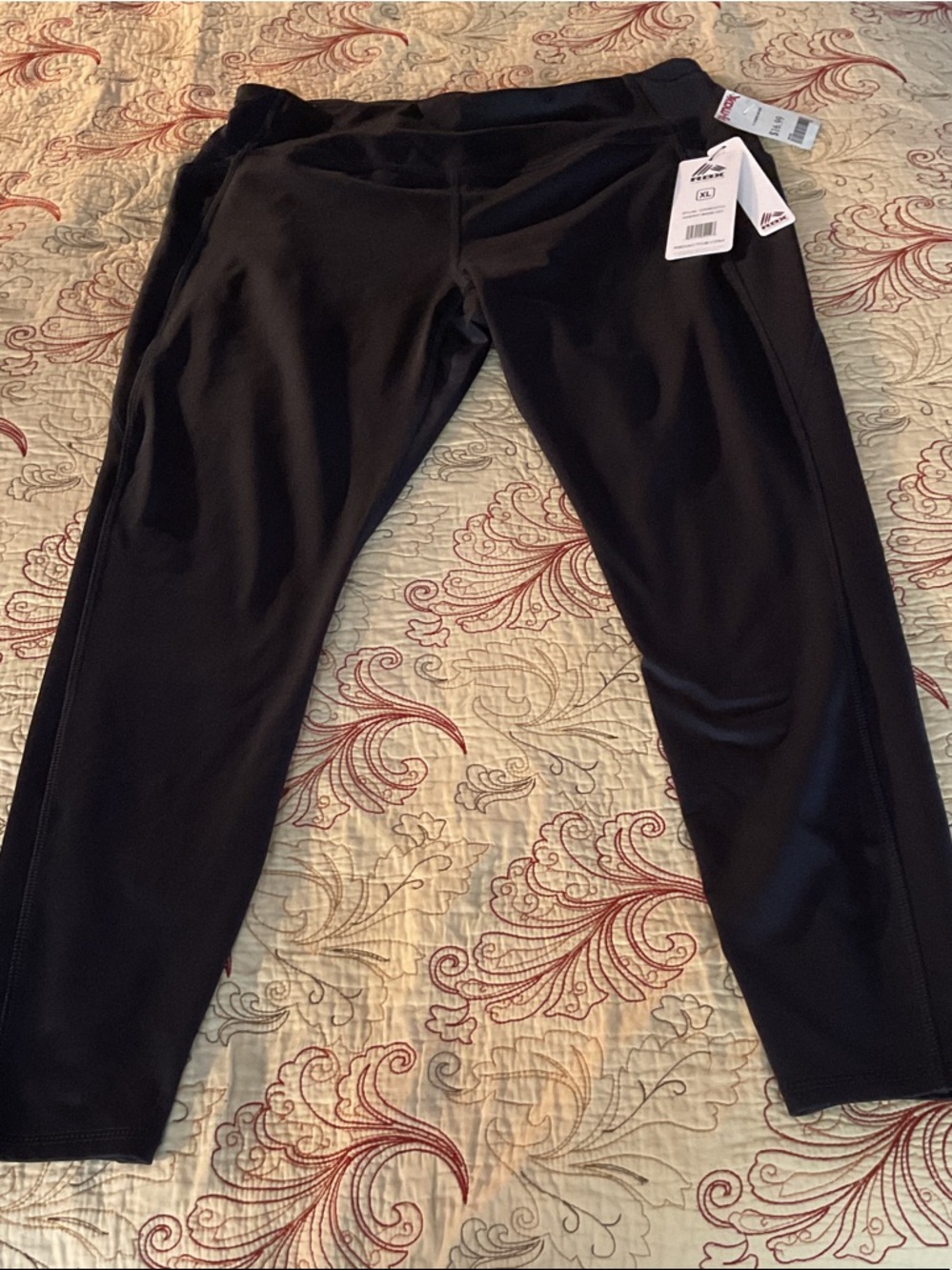 RBX Black High-Rise Performance Leggings